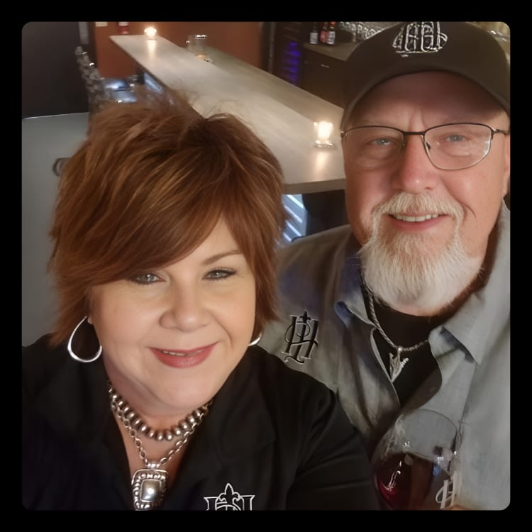Bill and Lauri Weske, owners of Hook & Ladder Coffees and Wine Co.