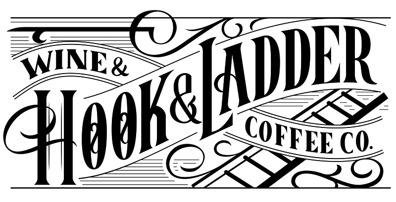 Hook and Ladder Wine and Coffee Company Logo